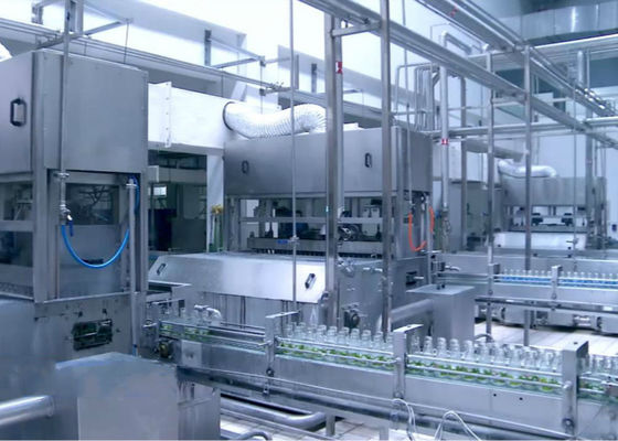 中国 ガラス ビンの酪農場の生産ライン、牛乳生産の工場設備の長い耐用年数 サプライヤー