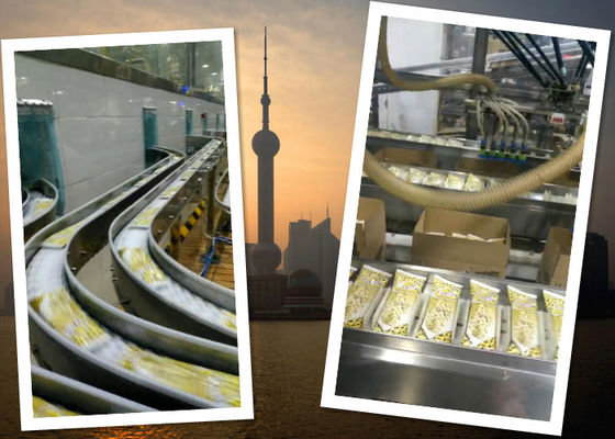 中国 自動アイス クリームの生産ライン パッキング コンベヤ・システム サプライヤー