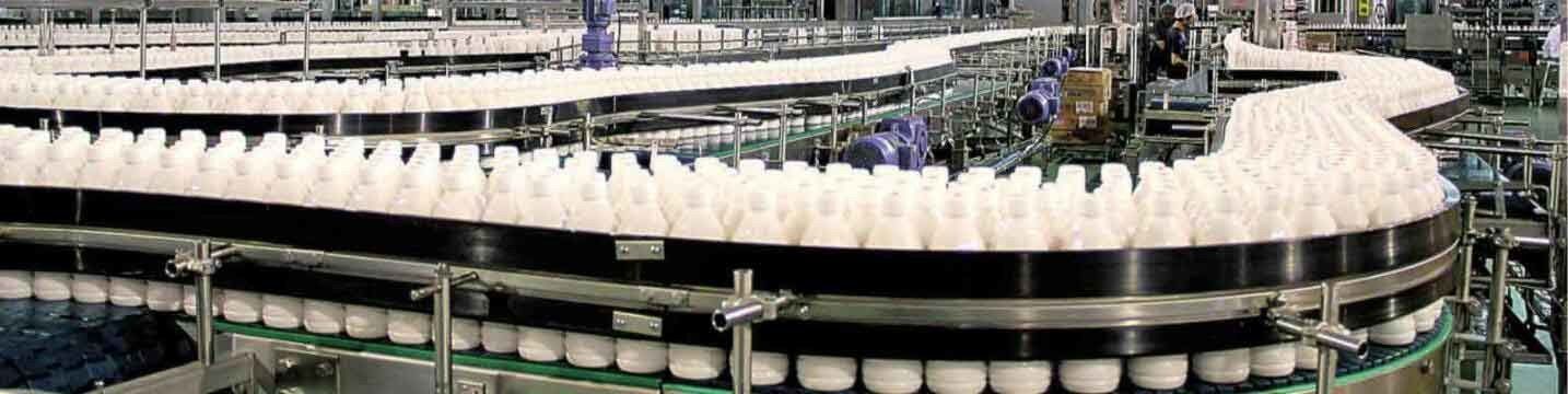 酪農場の生産ライン