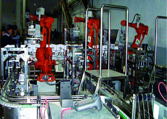 中国 くも手のロボット システムを包むカートンのための自動箱のパッキング機械 サプライヤー
